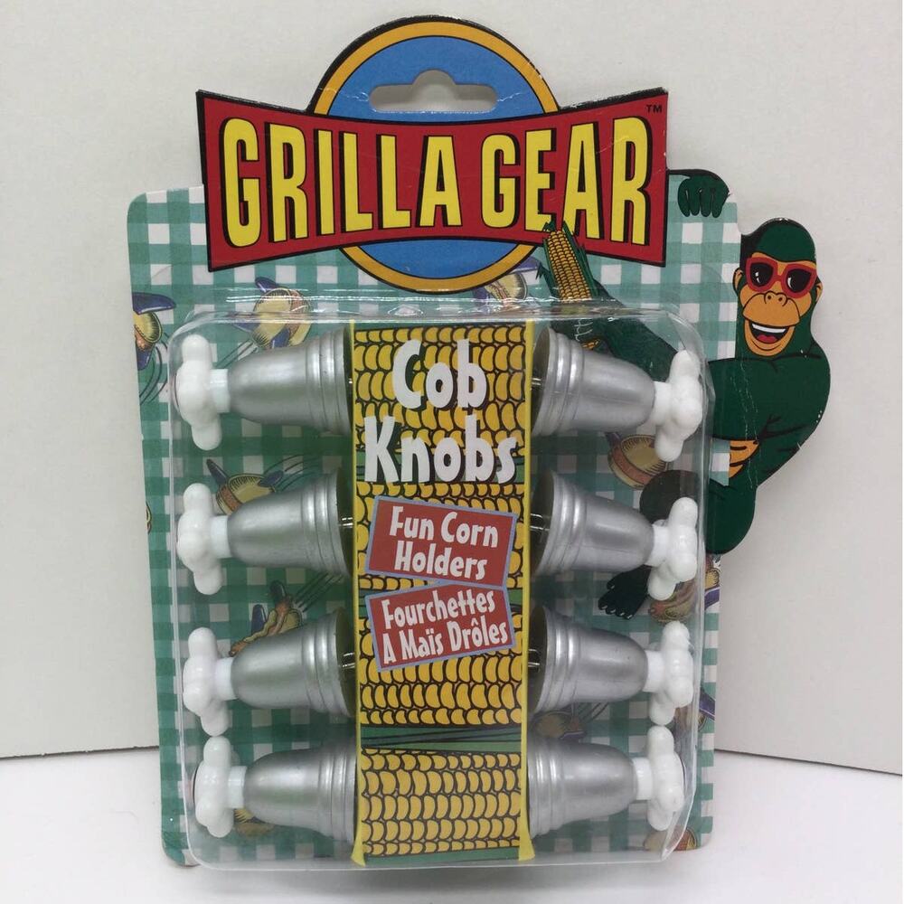 Corn Cob Knobs Grilla Gear set of 8 NIB